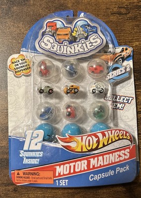 Hot Wheels Squinkies Series 2 Motor Madness Complete Set