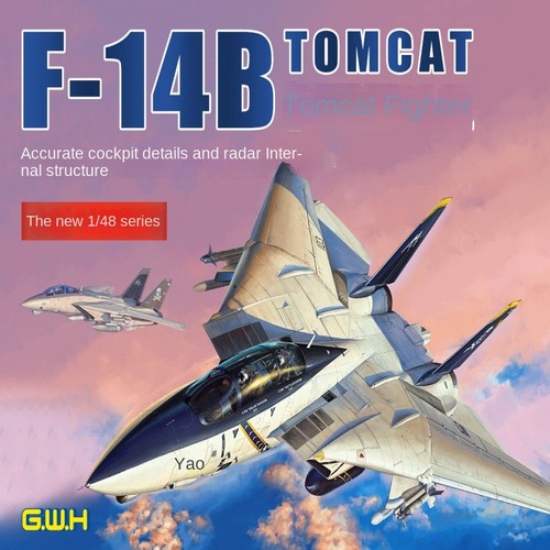 Great Wall Hobby L4828 SCALA 1/48 F-14B TOMCAT FIGHTER MODEK KIT