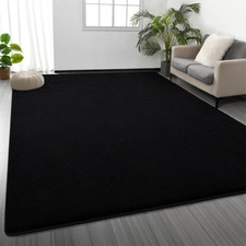 Large Area Rugs for Living Room Bedroom, 6 X 9 Ft Non-Slip Modern Area Rug, Soft