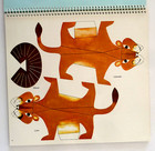 Vintage NOAH AND HIS ARK Story with Cut-outs of 46 Animals, 2 People and  1 Ark — photo 5