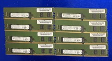 Lot of 8x Micron 8GB DDR4 3200MHz ECC Server RAM RDIMM MTA9ASF1G72PZ-3G2R1