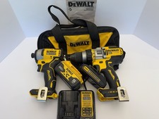 6PC. DeWalt 1/2&rdquo; Drill DCD999 & 1/4&rdquo; Impact Driver DCF809 Combo Kit FREE SHIPN