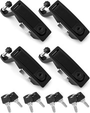 4 Pack Large Lever Compression Latches Push Button Adjustable Flush Marine Locks