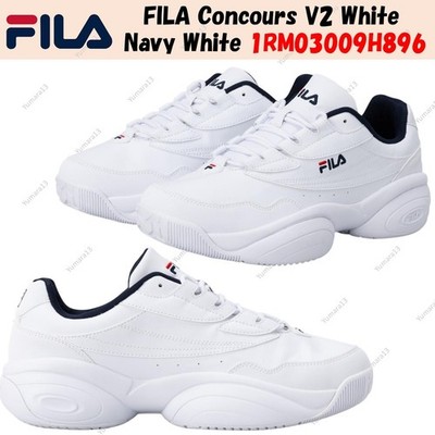 FILA Concours V2 White Navy White 1RM03009H896 Herren Gr.
