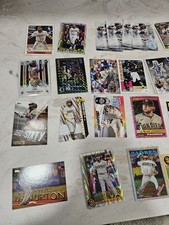 San Diego Padres Card Lot Of 117. Tatis,Bogaerts,Merrill, Miller, Cronenworth.