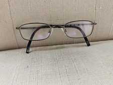 Vintage RL Ralph Lauren Ladies Glasses Frame Metal Eye Wear Eyeglass Made Italy
