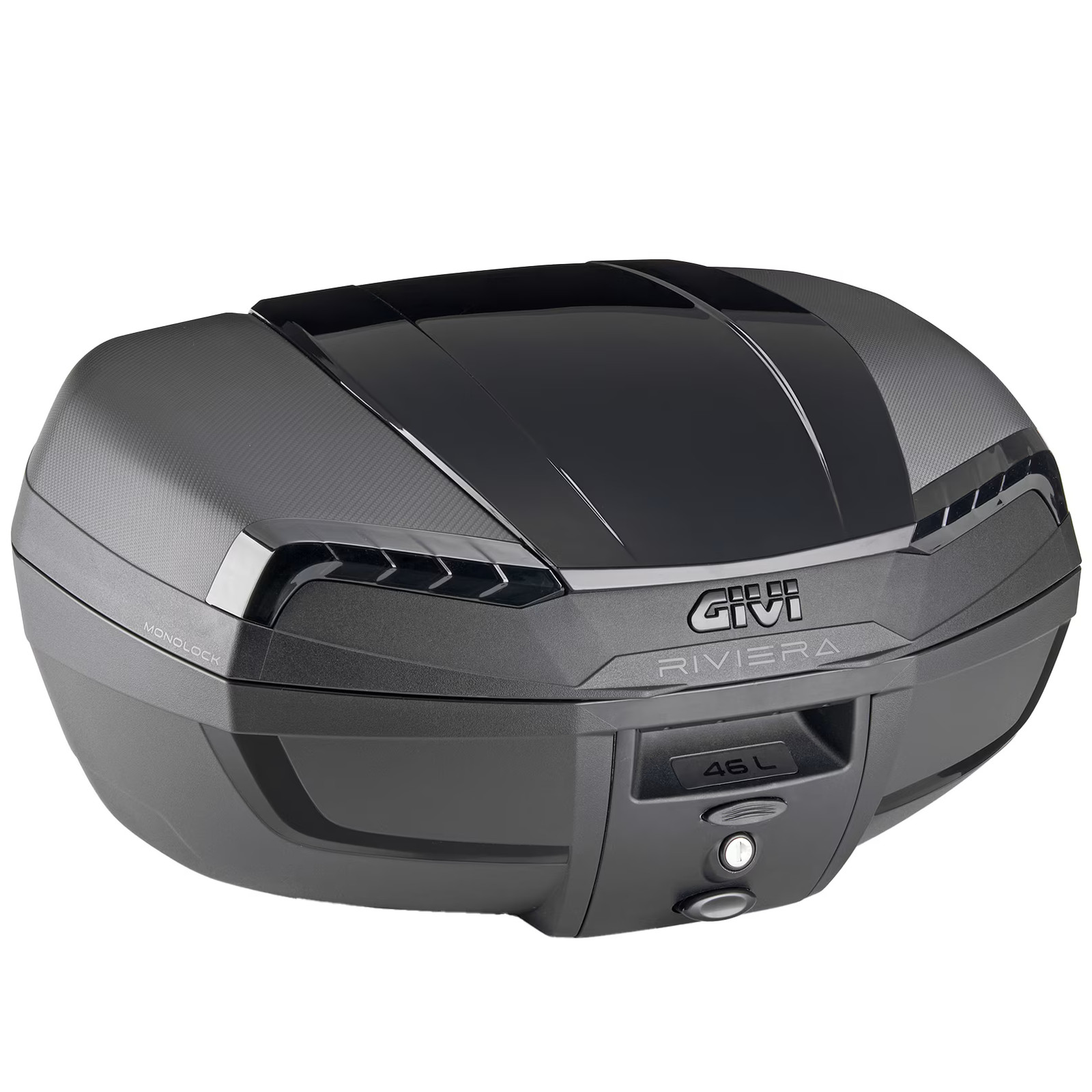 Givi Luggage E46NB Monolock Motorcycle Motorbike Top Case - 46 Litres