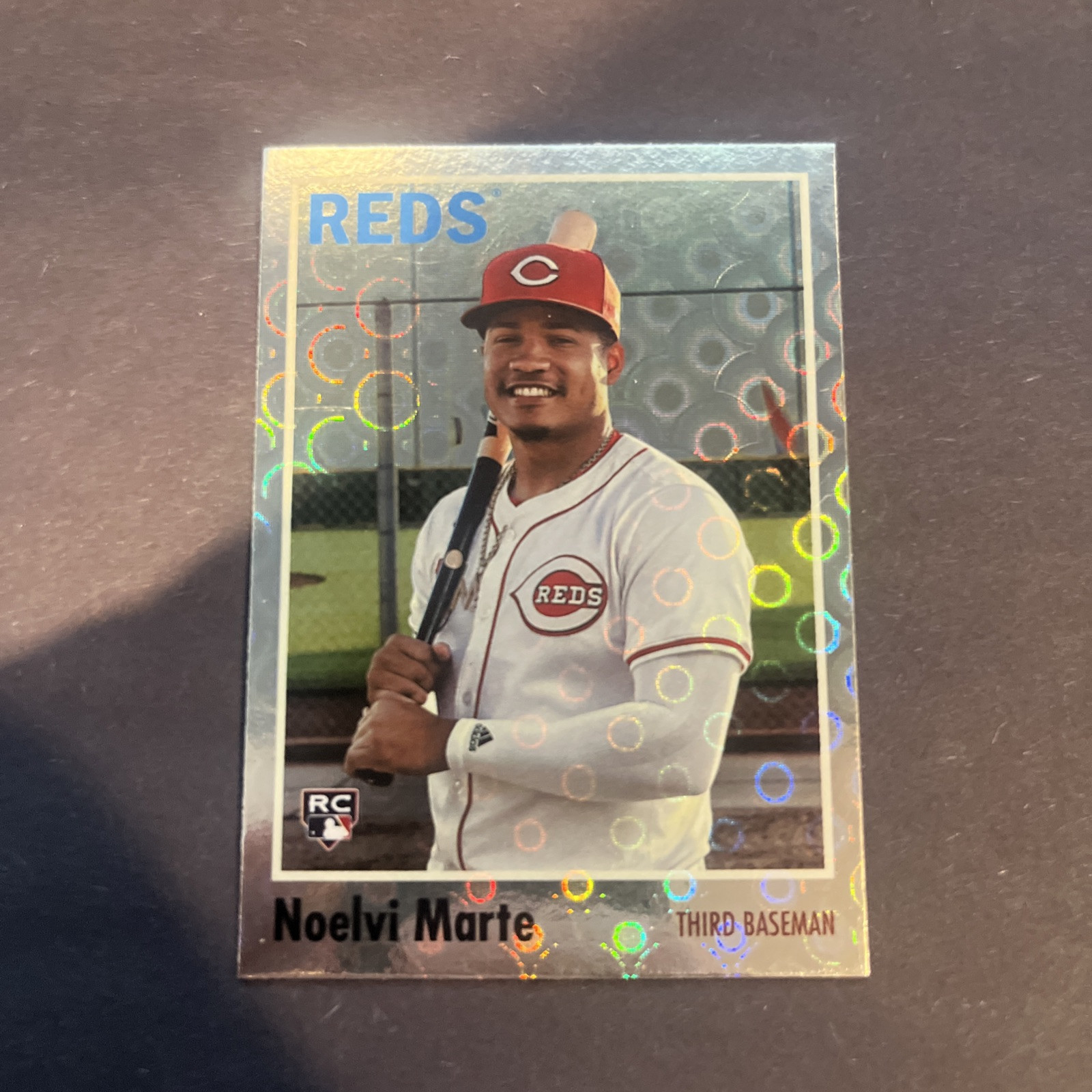 2024 Topps Archives - 1970 Topps Archives Foilboard #158 Noelvi Marte (RC)