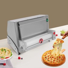 110V Automatic Pizza Dough Roller Sheeter Pastry Press Making Machine 3-12 in