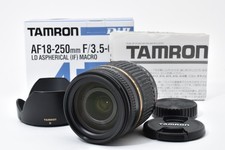Top Mint Tamron AF 18-250mm f/3.5-6.3 Di II Lens A18 for SONY a 4947