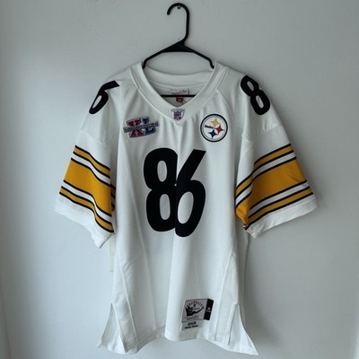 Mitchell & Ness Hines Ward Pittsburgh Steelers White 05 Authentic Jersey 44 (L)