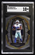 2018 Panini Select Premier Level Michael Gallup #180 SGC 10 GEM dq2