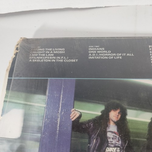 Anthrax - Among the Living Vinyl LP 1987 Island Records 905841 Press RARE VG+ - Foto 14 di 24