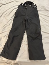 Karbon Ski Pants Youth 14 Black Insulated Bib Salopettes Suspenders Snow Winter