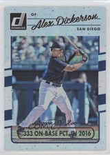 2017 Panini Donruss Stat Line Season 88/333 Alex Dickerson #139 0l2