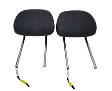 2010-2017 Jeep Patriot Compass Front Active 2 Head Rests Pair Black Leather Oem 2010-2017 Jeep Patriot Compass Front Active 2 Head Rests Pair Black Leather Oem