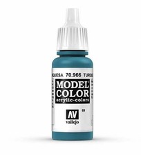 Vallejo Turquoise Model Color 17ml Acrylic Paint 70.966