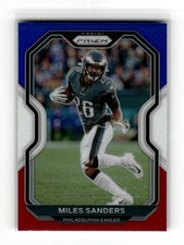 Miles Sanders 2020 Panini Prizm #172 Eagles Prizm Red White and Blue