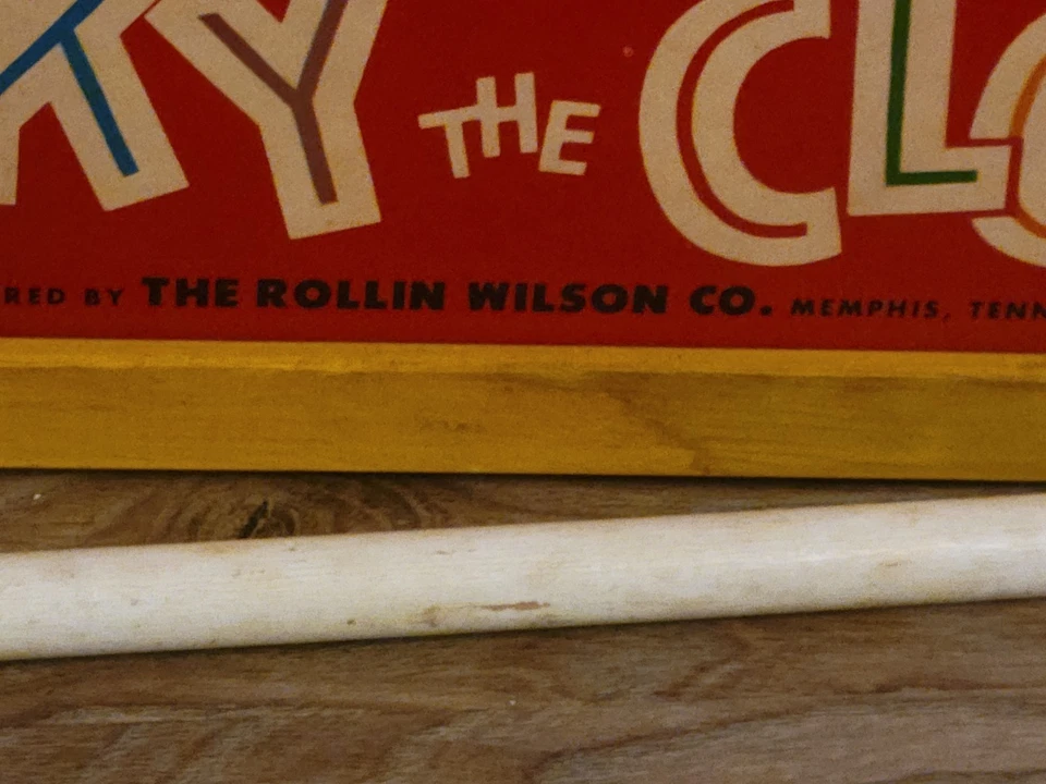 Corky el payaso vintage bolsa de frijoles / juego agujero de maíz años 50 Foto 4 de 4