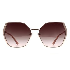 Guess Sunglasses GU7843 28Z Shiny Rose Gold  Brown Gradient