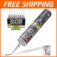 Marine Aquarium Black Silicone Sealant 16-Pack