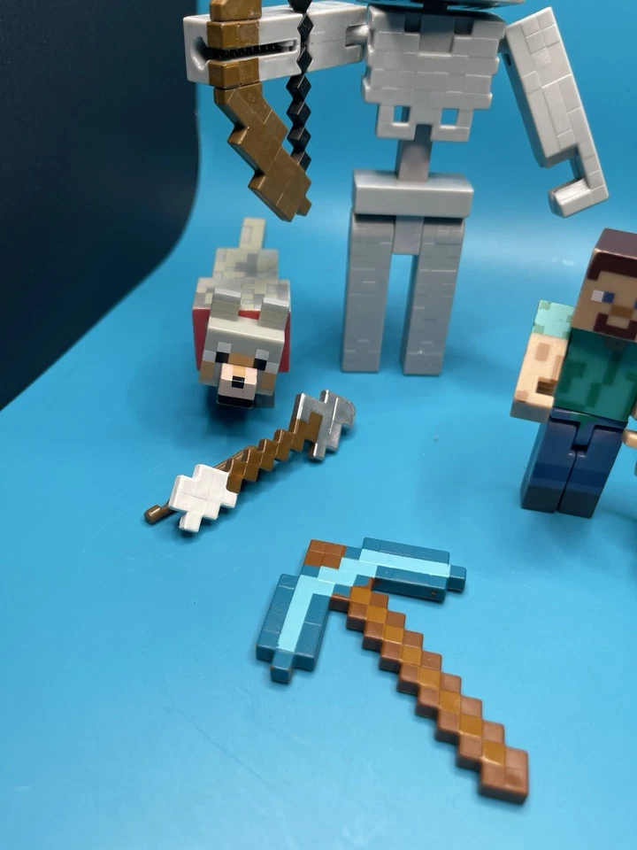 Lote de figuras e animais MINECRAFT variados - Imagem 3 de 4