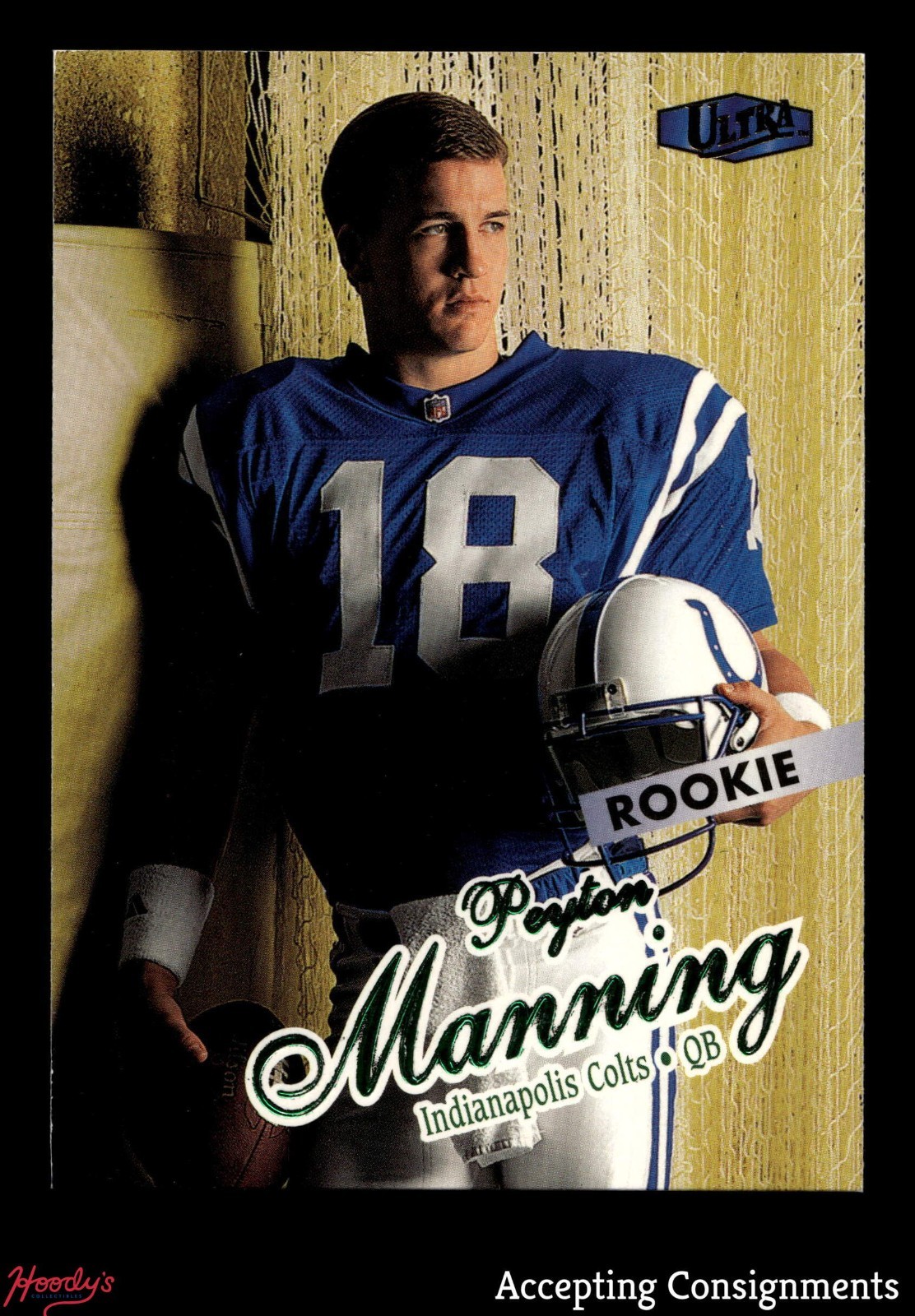 1998 Ultra #416 Peyton Manning RC ROOKIE COLTS HOF