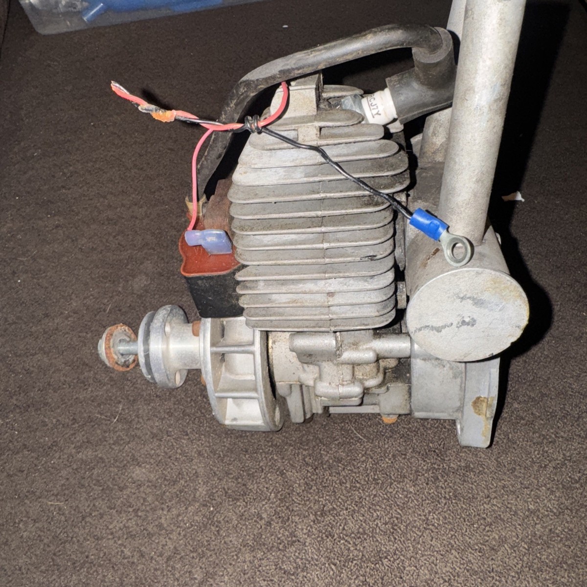 Quadra Q35cc RC Gas Plane Engine super rare mint with ez starter 