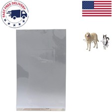 Clear Vinyl Replacement Flap for Ruff Weather Pet Door - Designed for Large Dogs