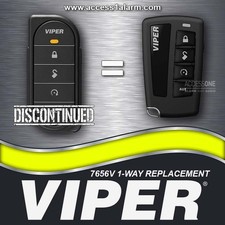 Viper 7656V 1-Way 5-Button Replacement Remote Control - NEW 7657V For 5706V