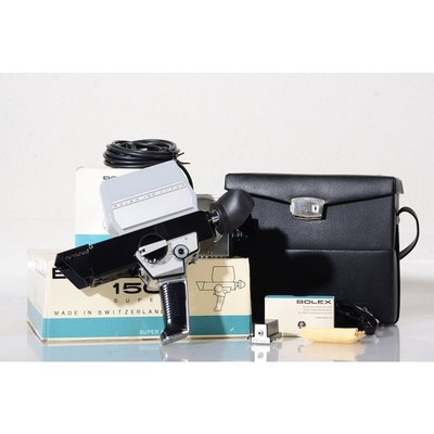 Bolex 150 Super-8 Kamera mit Bolex-Lite S2 - Filmkamera - Schmalfilmkamera - Cam