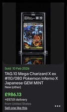 Pokémon TCG Nintendo Grade 10 Japanese Individual Collectible Card