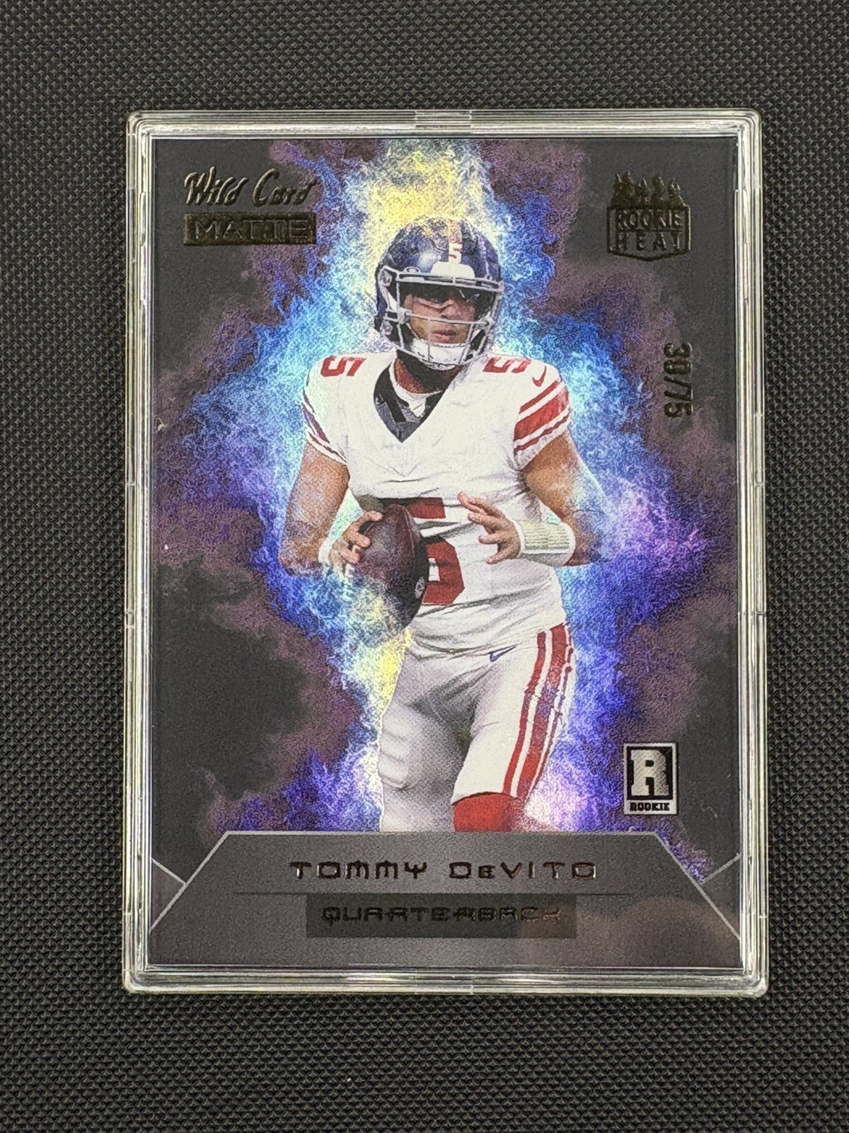 2023 MATTE Wild Card Rookie Heat Tommy Devito # RH-TO 30/75