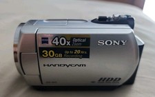 Sony Handyman DCR-SR42 Handycam Camcorder With Battery  Charger