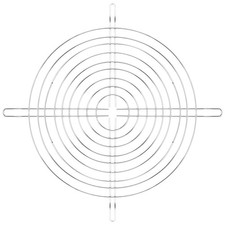Metal PC Computer Case Fan Grill finger Guard 200mm W8E19198
