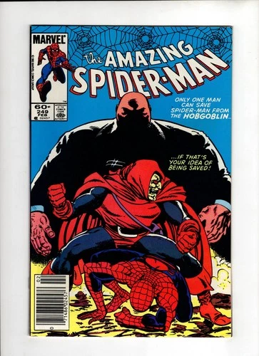 Amazing Spider-Man #249 1984 VF+ 8.5 *NEWSSTAND!* KINGPIN! HOBGOBLIN!