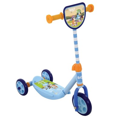 Bluey My First Tri Scooter verstellbar Kinder Schiebespielzeug Kinder 3 Jahre + NEU