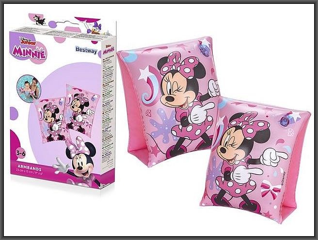 6941607331958 Rękawki 25x25cm Minnie BESTWAY
