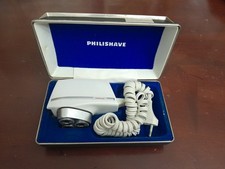 RASOIO ELETTRICO VINTAGE DA COLLEZIONE PHILIPS SC 8130 ANNI 70 FUNZIONANTE