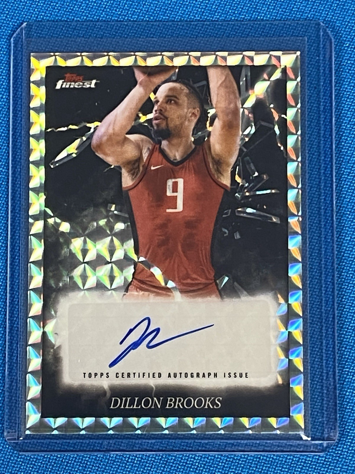 2024/25 Topps Finest Dillon Brooks Auto Electrifying Signatures