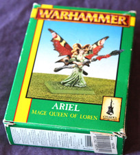Warhammer, Waldelfen Elfen, Arielle Magier Königin von Loren, OVP, Citadel Miniatures