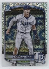 2025 Bowman Chrome Prospects Mega Box Mojo Refractor Carson Williams 11cz