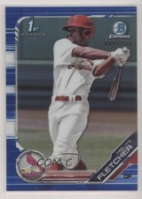 2019 Bowman Draft Chrome Blue Refractor 9/150 Trejyn Fletcher #BDC-174 17tq