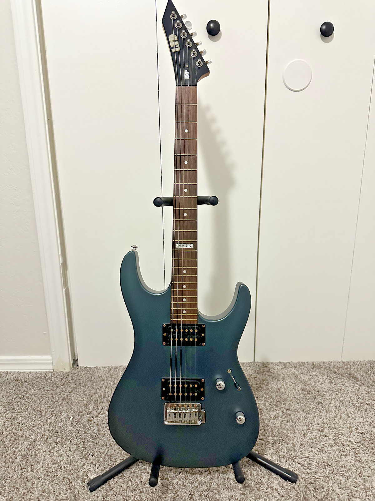 ESP LTD M-50 Made in Korea (MIK) - Reverse Headstock - Fresh Setup & Strings