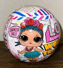 LOL Surprise World Travel Tots Ball with 8 Surprises Mini Doll