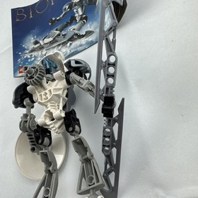 LEGO BIONICLE: Kopaka Nuva (8571) Complete W/ Manual Instructions