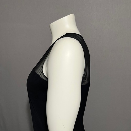 Casual Corner Black Silk Blend Shift Pencil Style Dress Sz-12 - Picture 4 of 12