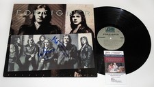 Mick Jones & Lou Gramm signed FOREIGNER "DOUBLE VISION" Vinyl Album JSA COA