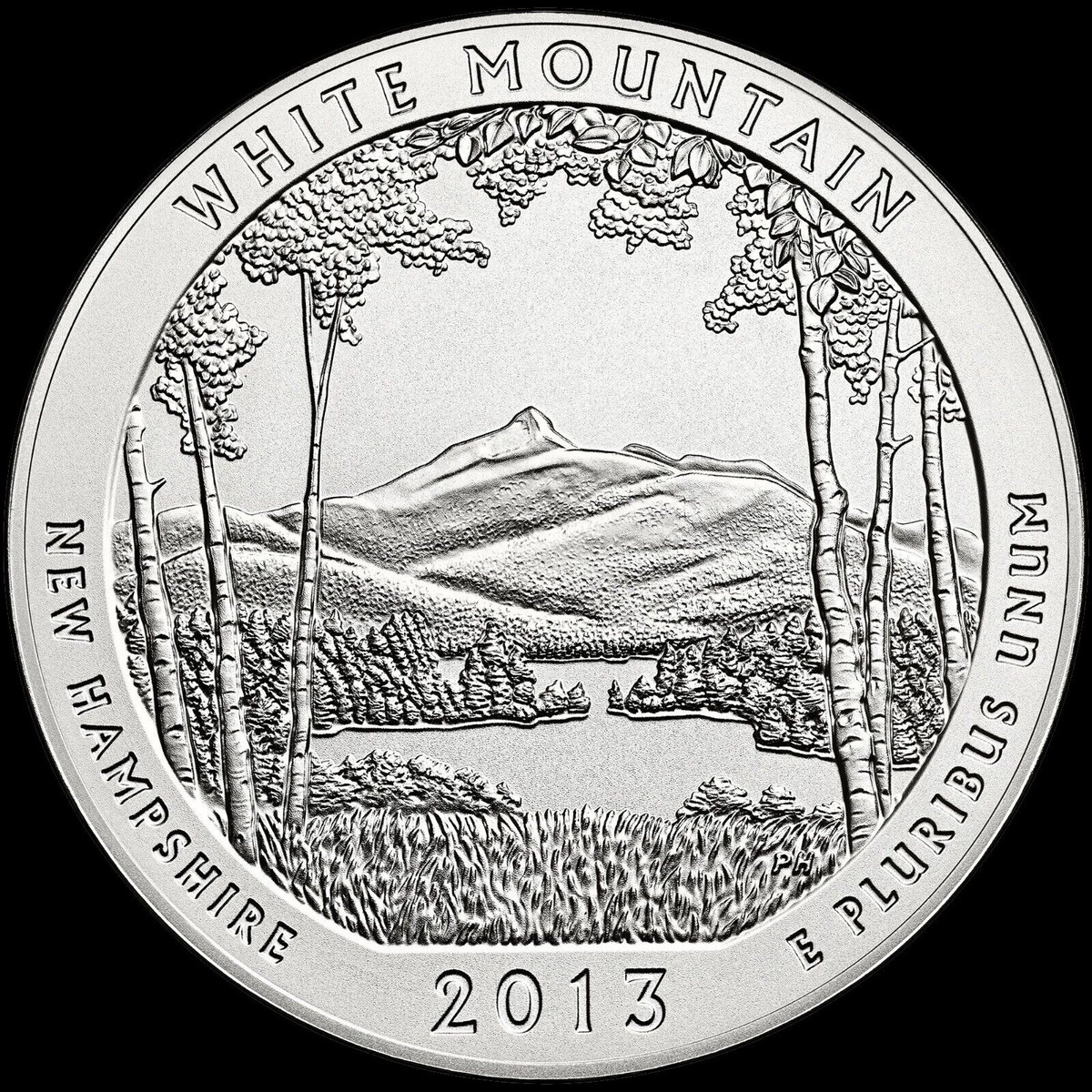 2013 D White Mountain National Park Quarter New Hampshire 