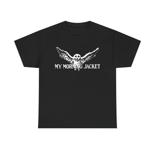 My Morning Jacke T-Shirt Flying Owl Grafik Rockband Unisex Heavy Cotton Tee - Bild 2 von 5